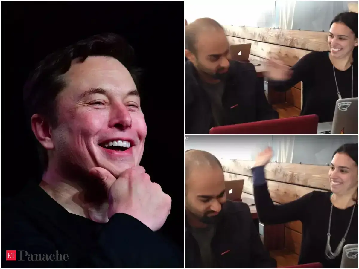 Elon Musk's reaction to Indian-American man who hired a woman to slap him  every time he opened Facebook - The Economic Times