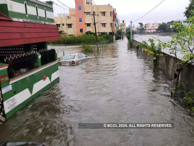 ​Flooding across Chennai