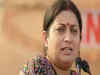Smriti Irani says people no longer have faith in intent of Congress