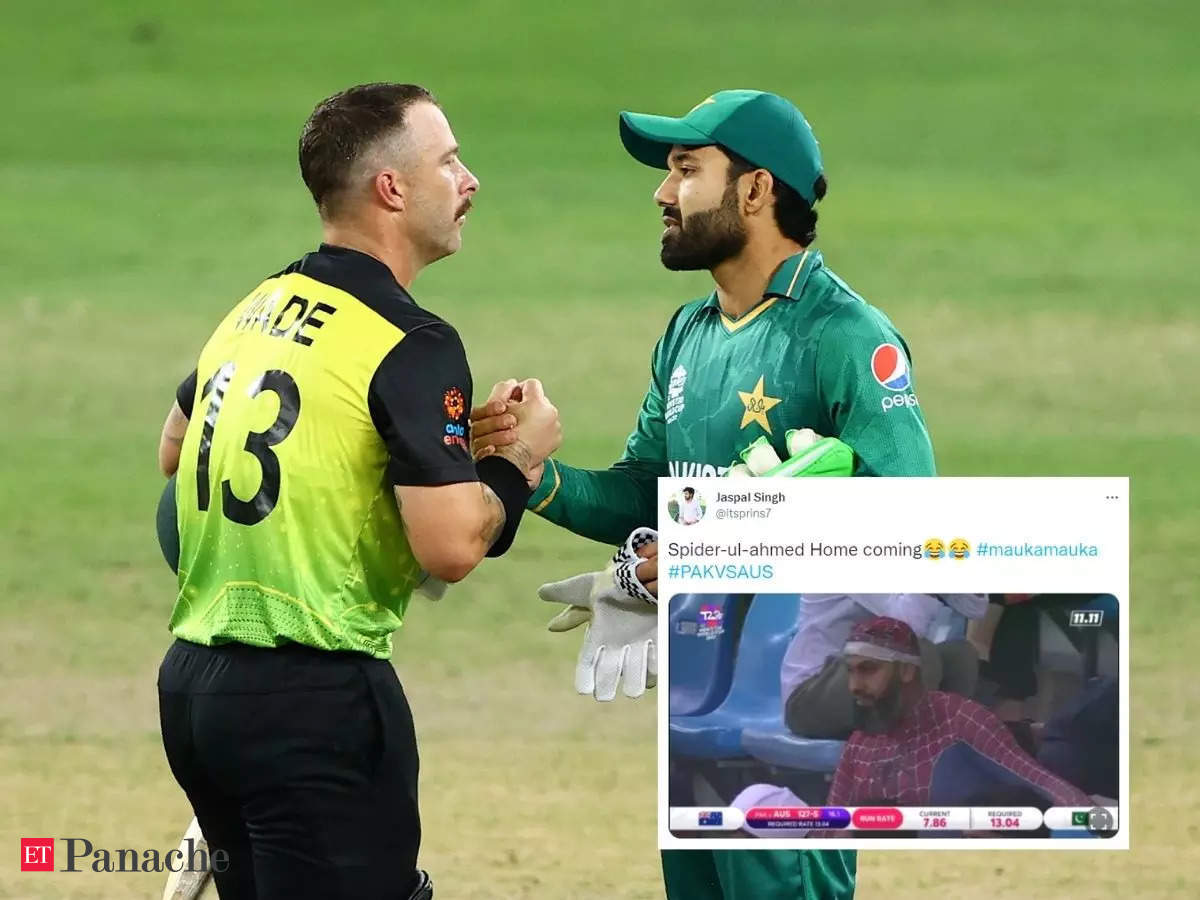 Matthew Wade: 'Bharat Ratna for Matthew Wade.' Twitter gets brutal with  memes after Pakistan lose to Australia in T20 World Cup - The Economic Times