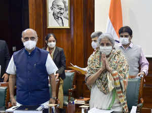New Delhi: Union Finance Minister Nirmala Sitharaman