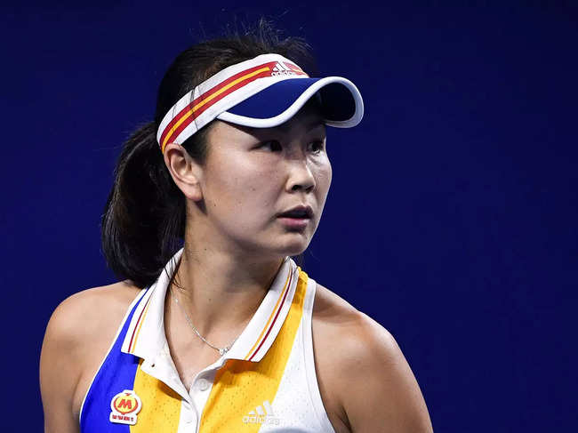 Peng Shuai has not been seen publicly since she accused a former vice-premier of China of sexual assault.