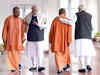 Yogi Adityanath shares pictures with PM Modi, says 'committed to new India'; Akhilesh Yadav takes dig