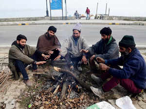 Slight respite from cold conditions in Kashmir Valley