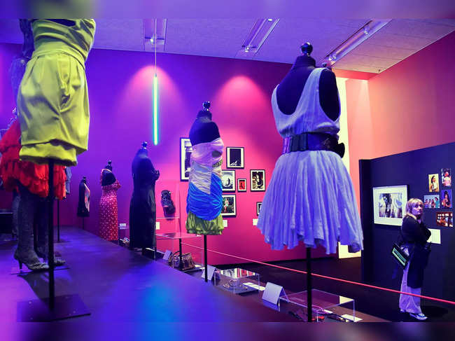 "Amy: Beyond the Stage" exhibition for British singer and musician Amy Winehouse at the Design Museum, London