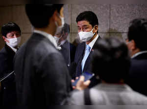 Japan's Defence Minister Nobuo Kishi