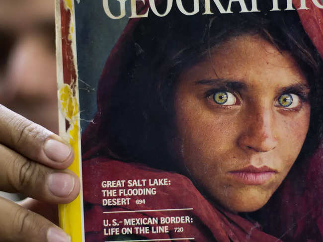 ​Sharbat Gula was deported back to Afghanistan in 2016 after she was arrested for living in Pakistan on fraudulent identity papers.​