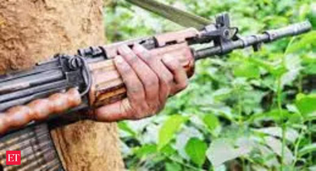Maoists partially blow up under-construction police station building in Jharkhand's Gumla thumbnail