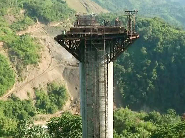 ​World's tallest pier bridge in Manipur