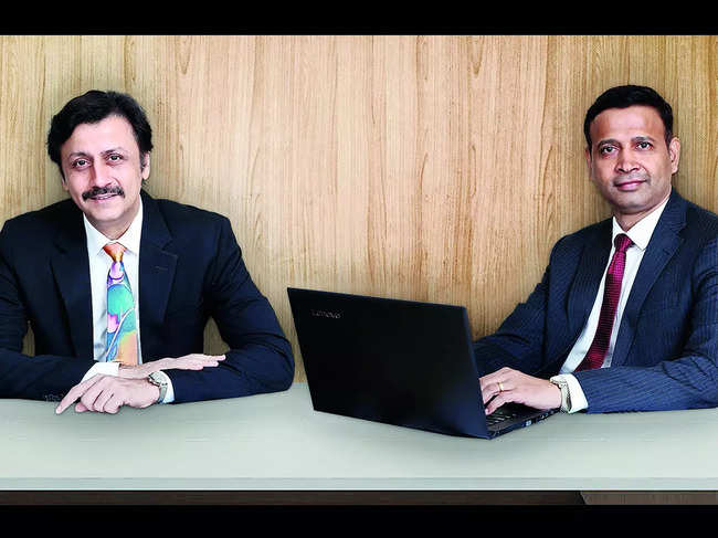 Nityam Khosla (left) and Vivek Kele, directors, Teamglobal Logistics Pvt Ltd
