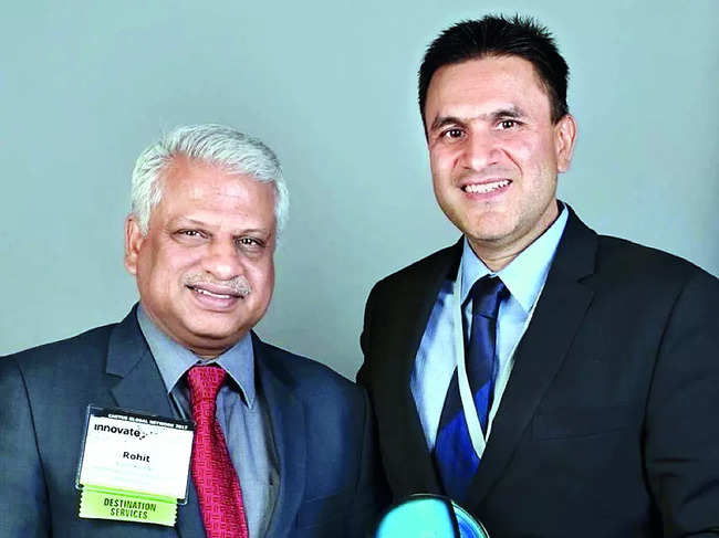 Rohit Kumar (left) and Diwakar Gupta, joint managing directors, IKAN Relocation Services India Pvt Ltd