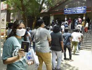 Hyderabad: Students traveling abroad for higher studies wait to get vaccinated a...