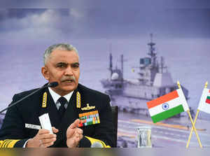 Navy Chief Admiral R Hari Kumar PTI
