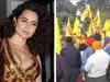 Kangana Ranaut's car stopped in Punjab, protesters seek apology for remarks on farmers' protest