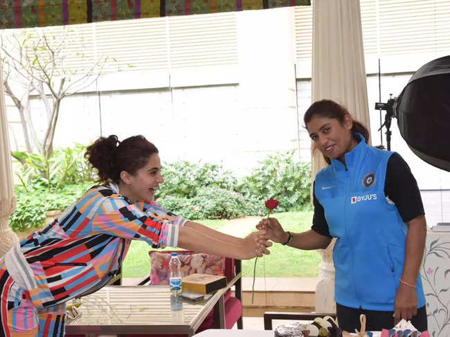 Taapsee ​Pannu will essay the role of Mithali Raj in the biopic.