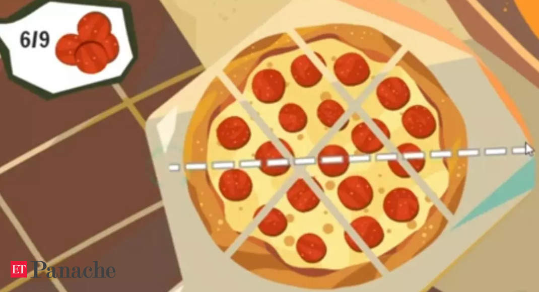 Pizza Puzzle Google Doodle】Full Gameplay