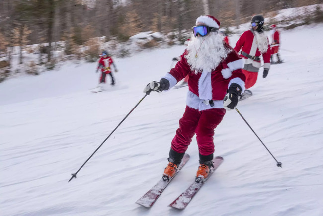 Skiers Take to the Slopes to Raise Money for Charity