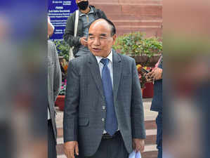New Delhi: Mizoram Chief Minister Zoramthanga during the Winter Session of Parli...