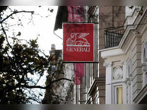 Logo of insurance company Generali is seen on the company headquarters in Budapest
