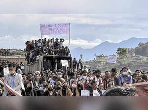 Nagaland protest