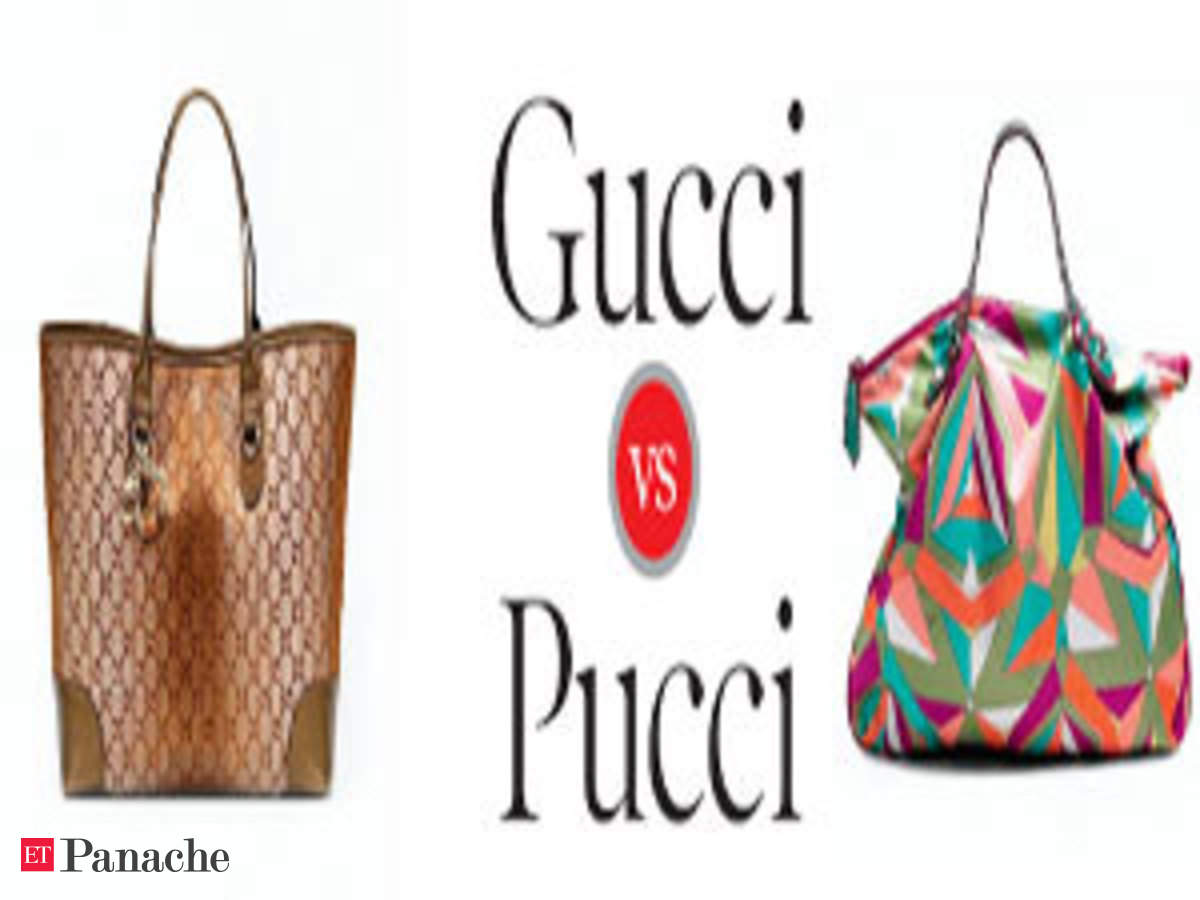konvergens jug Blæse Gucci & Pucci: Differences aside, both preferred by Fashionistas - The  Economic Times