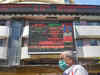 Sensex recovers 372 pts to end 20 pts lower, Nifty holds 17,500 level; PSU Banks rally