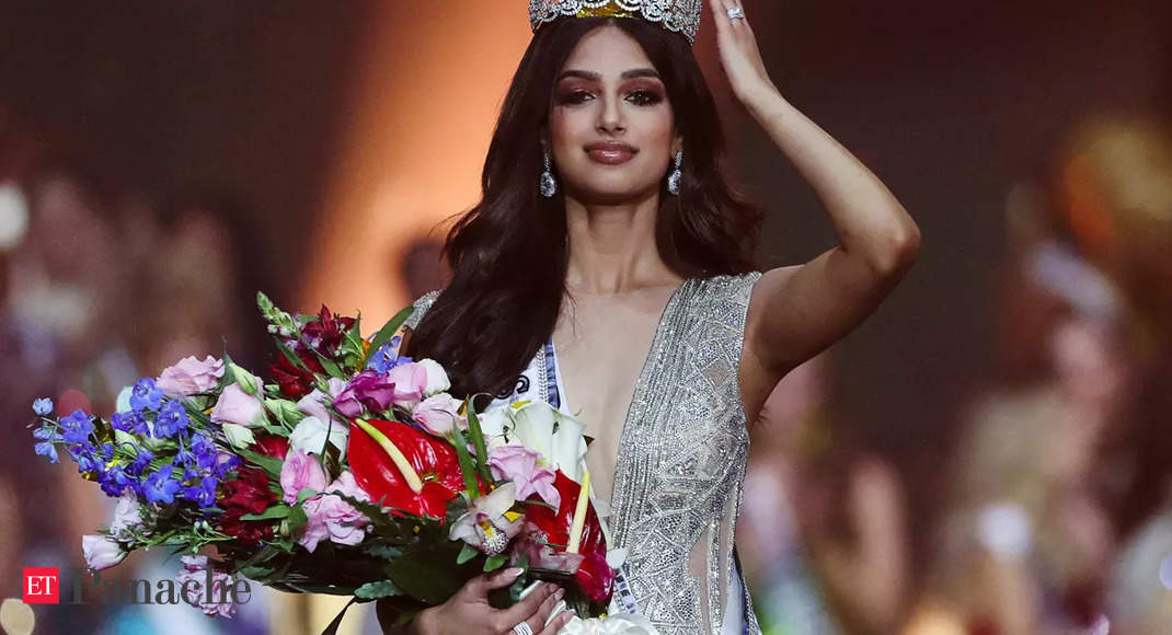 Harnaaz Sandhu Miss Universe Harnaaz Sandhus first words after winning Miss Universe 2021 crown photo picture