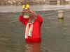 Varanasi: PM Narendra Modi takes holy dip in river Ganga