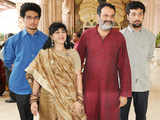 Mohan Das Pai and his family