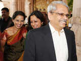 S Gopalakrishnan during Rohan's wedding reception