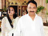 Vikram Kirloskar with his wife