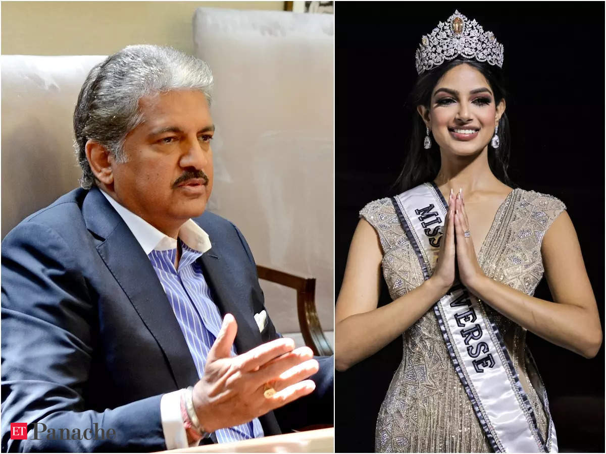 Harnaaz Sandhu No Better Way To Start The Week Miss Universe 21 Harnaaz Sandhu S Words Inspire Anand Mahindra The Economic Times