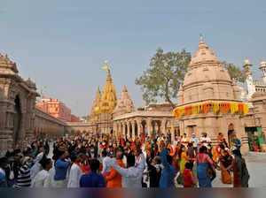 The new Kashi Vishwanath Temple corridor set for inauguration in the northern city of Varanasi