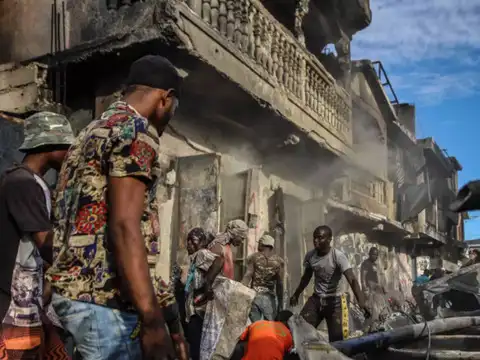 The desperation in Haiti
