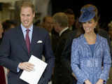 The Duke and Duchess of Cambridge in Windsor