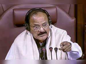 Rajya Sabha Chairman M Venkaiah Naidu