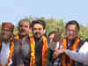 Uttarakhand Assembly Polls: CM Dhami, Anurag Thakur lead BJP's ‘Vijay Sankalp Yatra’ in Bageshwar