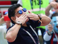 Diego Maradona: Singing the body electric - The Economic Times