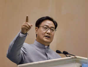 Union Minister for Law and Justice Kiren Rijiju