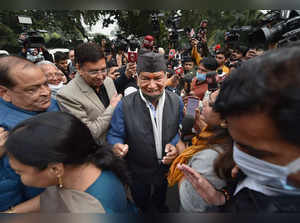 Congress leader and former Uttarakhand Chief Minister Harish Rawat af...