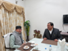 Harak Singh Rawat meets Uttarakhand CM at his residence