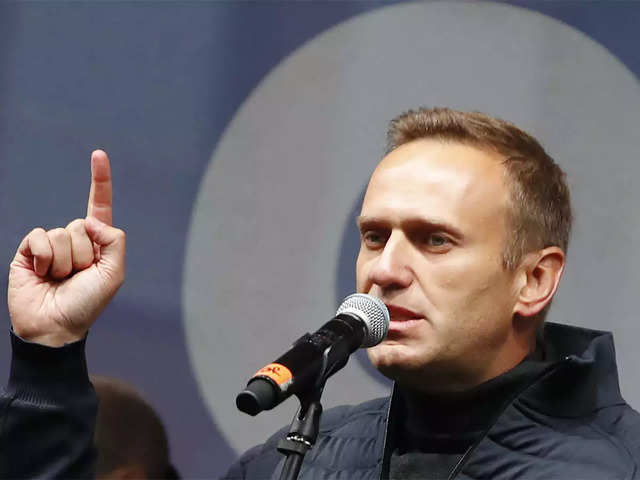 ​Navalny was imprisoned.
