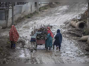 APTOPIX India Kashmir Weather