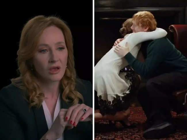 JK ​Rowling didn't sit for the reunion interview, but her old archived clips were used in the nearly two-hour show.