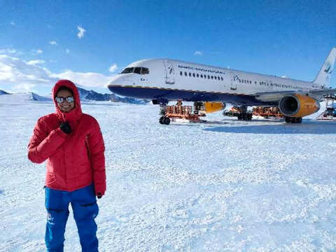 ​At the South Pole