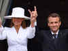 Melania Trump to auction iconic white hat she wore to meet French President Macron