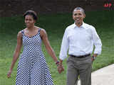 First couple at White House Congressional Picnic