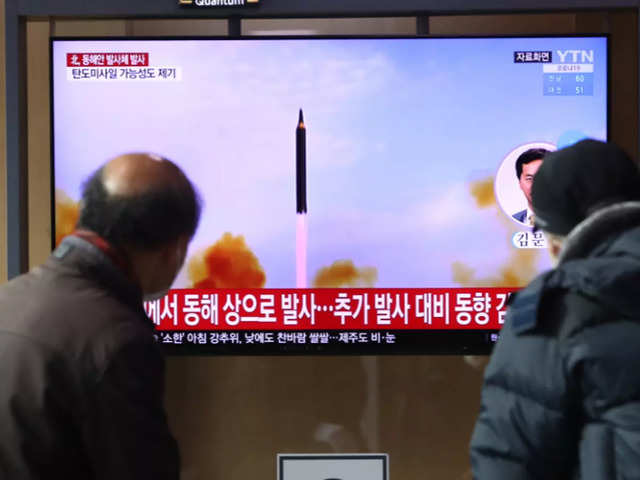 North Korea North Korea Fires Suspected Ballistic Missile Into Sea The Economic Times
