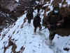 J&K: BSF patrols LoC amid heavy snowfall in Poonch, watch!