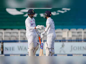 Pujara-Rahane steady India